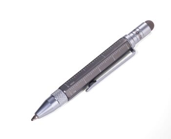 Petit stylo à bille multitâche | Mallette à outils comme stylo | STYLO À OUTILS LILIPUT par TROIKA PIP25 9
