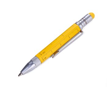 Petit stylo à bille multitâche | Mallette à outils comme stylo | STYLO À OUTILS LILIPUT par TROIKA PIP25 10