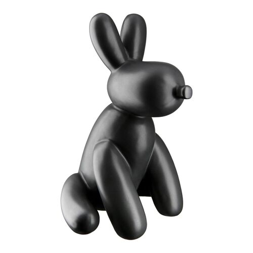Figur Hund Ballonhund schwarz