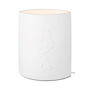 Lampe de table H couronne de Ginkgo.20,5 cm 3
