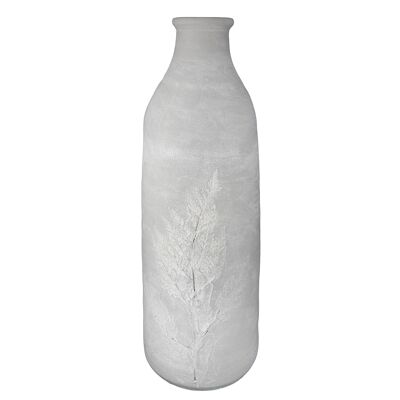 Vase étroit fougère H.44 cm