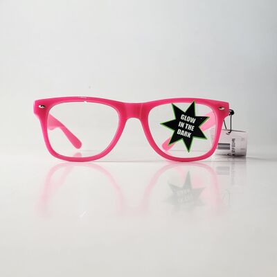 Six colours assortment Glow in the Dark glasses S9553
