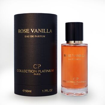 ROSE VANILLA  - Collection Platinium Eau de parfum 50ml 2