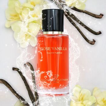 ROSE VANILLA  - Collection Platinium Eau de parfum 50ml 5