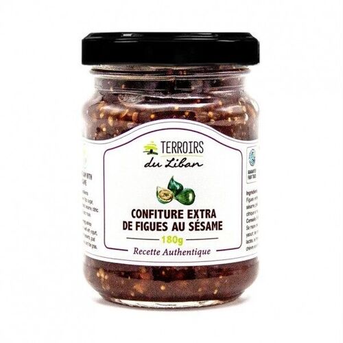 CONFITURE FIGUES SESAME 180G