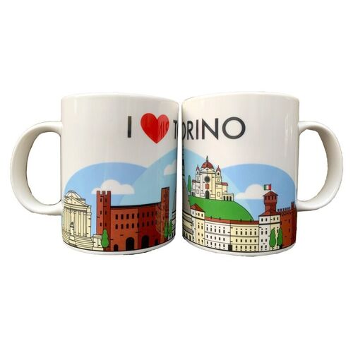 I Heart Torino Porcelain Mug