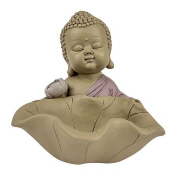 Statuette Bouddha – Bouddha devant lotus – Décoration Zen et Feng Shui – Ambiance Spirituelle et Détendue – Idée Cadeau Déco 10