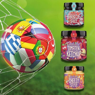 Football European Championship Exclusive // ​​Football Mix // BBQ Sauce, Ketchup, Cheezy Style