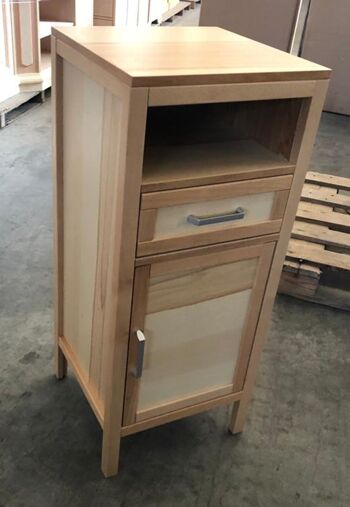 ARMOIRE AVEC 1 PORTE, 1 TIROIR ET COMPARTIMENT 1