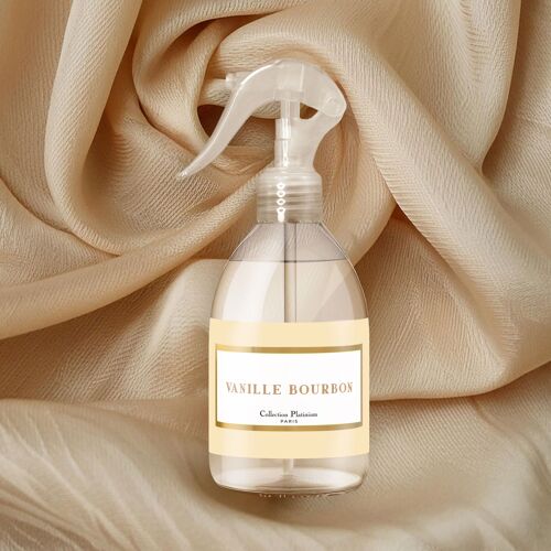 VANILLE BOURBON Collection Platinium Spray textile d'intérieur 250ml