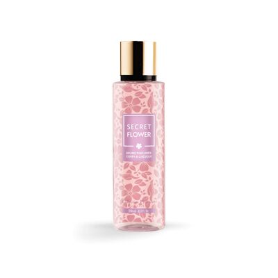 SECRET FLOWER Colección Platinium Bruma para Cuerpo y Cabello 250ml