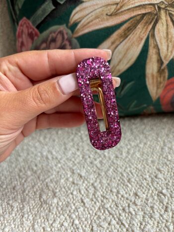 Barrette rectangle - GRAPE 4