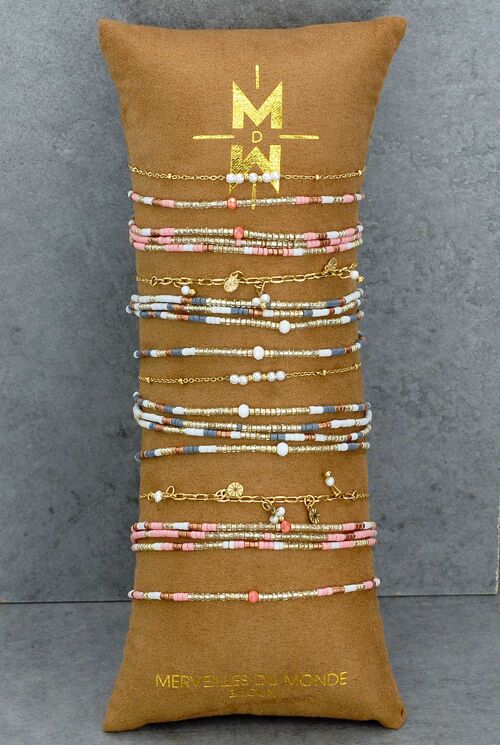 Coussin de 12 Bracelets