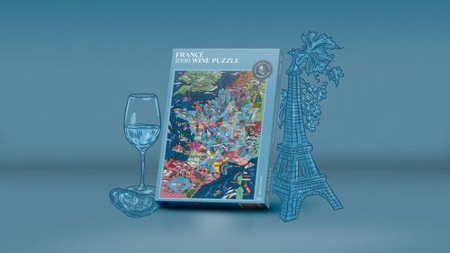 Wine Puzzle - France