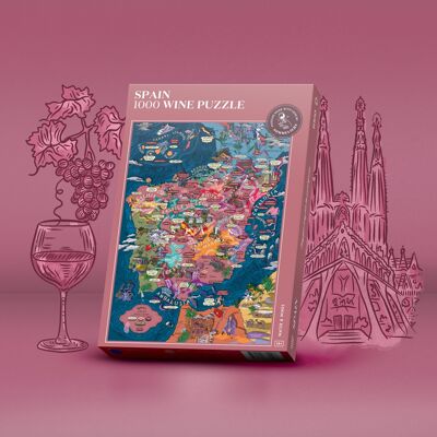 Puzzle del vino - Spagna