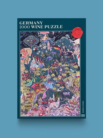 Puzzle Vin - Allemagne 2