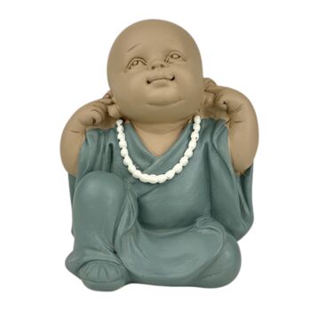 Statuette Bouddha – Bonze Rébellion – Décoration Zen et Feng Shui – Ambiance Spirituelle et Détendue – Idée Cadeau Déco 11