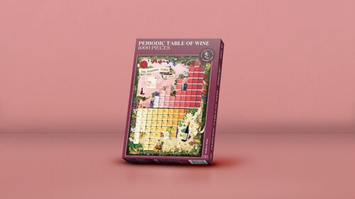 Wine Puzzle - Periodic Table of Wine