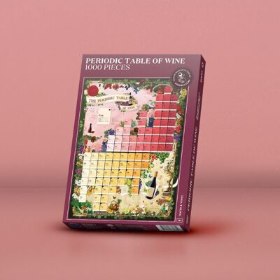 Puzzle Vin - Tableau Périodique des Vins