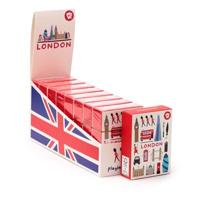 Baraja de naipes estándar London Souvenir