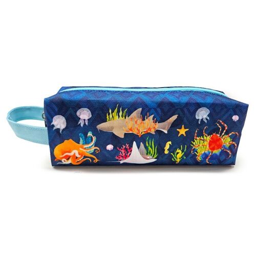 Marine Kingdom Oxford Cloth Pencil Case