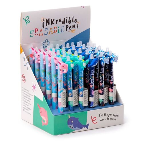 Inkredible Erasable Pen with Sealife Topper