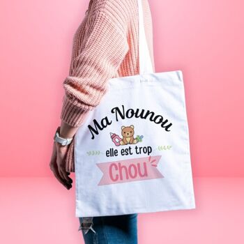 Tote Bag - Ma Nounou elle est trop chou 2