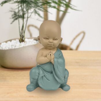 Statuette Bouddha – GongFu 1 – Décoration Zen et Feng Shui – Ambiance Spirituelle et Détendue – Idée Cadeau Déco 1