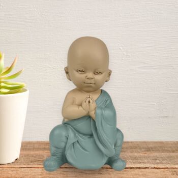 Statuette Bouddha – GongFu 1 – Décoration Zen et Feng Shui – Ambiance Spirituelle et Détendue – Idée Cadeau Déco 3