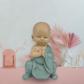 Statuette Bouddha – GongFu 1 – Décoration Zen et Feng Shui – Ambiance Spirituelle et Détendue – Idée Cadeau Déco 9