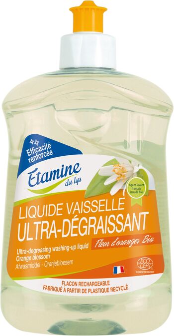 VAISSELLE ULTRA-DEGRAISSANT FLEUR D'ORANGER 3