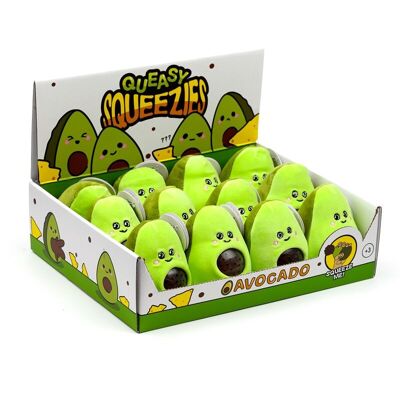 Queasy Squeezies – Plüsch-Quetschspielzeug „Avocado“
