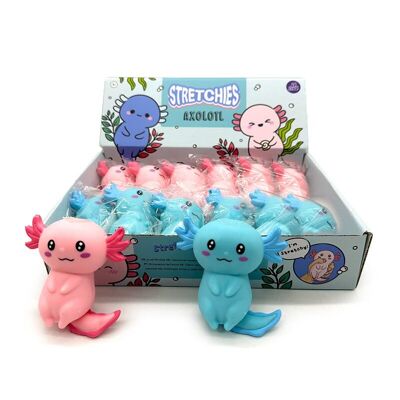 Dehnbares, quetschbares Axolotl-Spielzeug