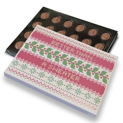 Meglio di un maglione Calendario dell'Avvento al cioccolato al latte