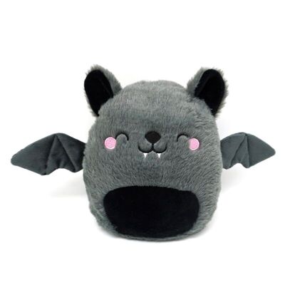 Bat Snuggables, peluche lavabile al microonde, pacchetto termico color lavanda