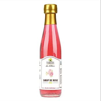 Sirop de rose 25 cl