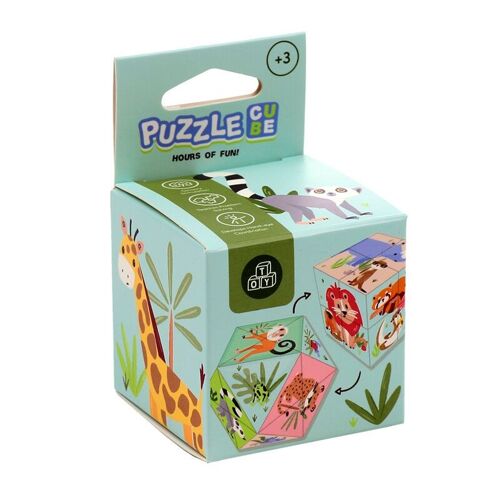 Zooniverse Puzzle Cube Toy