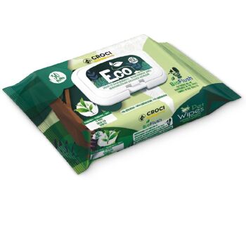 Lingettes humides biodégradables pour chiens et chats - Pet Wipes 17