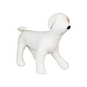 Mannequin de chien en simili cuir 3