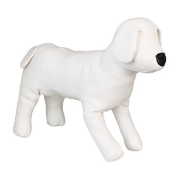 Mannequin de chien en simili cuir 4