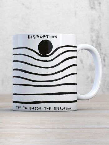 Cadeau drôle de David Shrigley - Tasse de perturbation 1