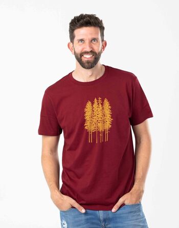 T-shirt essentiel unisexe forêt 2