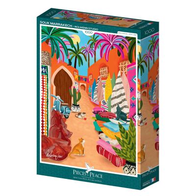 Souk Marrakech - Puzzle da 1000 pezzi