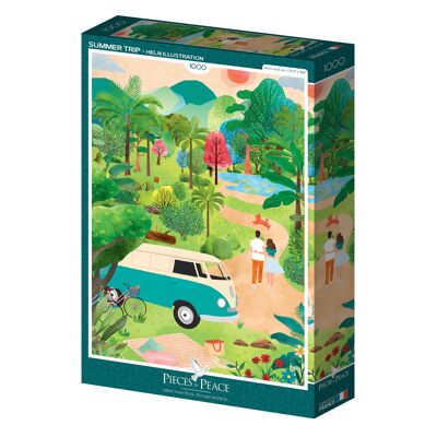 Viaggio estivo - Puzzle da 1000 pezzi