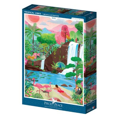 Tropical Vibes - 500 piece puzzle