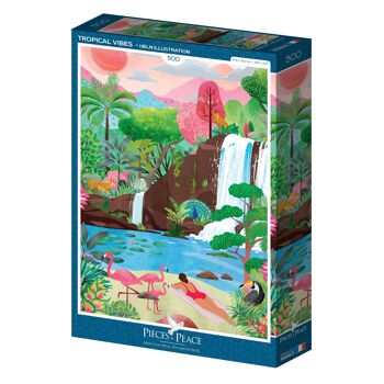 Tropical Vibes - Puzzle 500 pièces 1