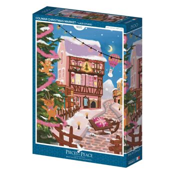 Colmar Christmas Market - Puzzle 500 pièces 1