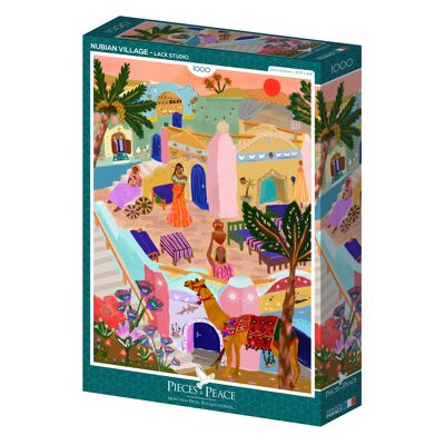 Villaggio nubiano - Puzzle da 1000 pezzi