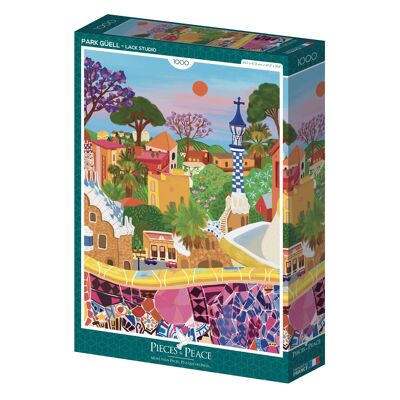 Park Güell - 1000 piece puzzle