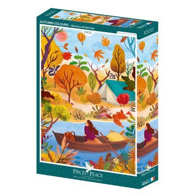 Colores otoñales - Puzzle de 1000 piezas